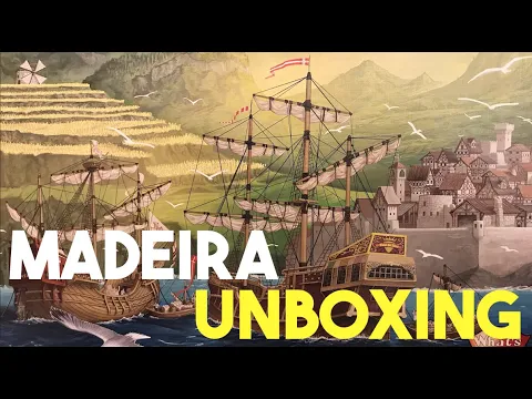 Madeira Board Game Unboxing