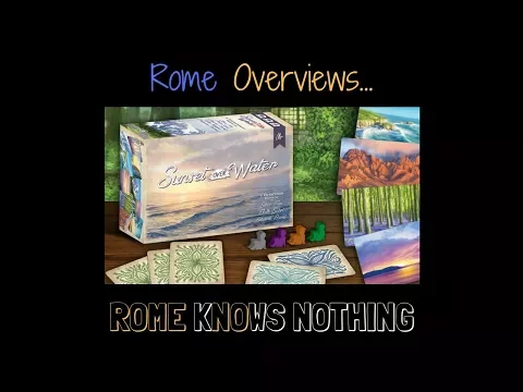 Rome Raves about Sunset Over Water Kickstarter Campaign