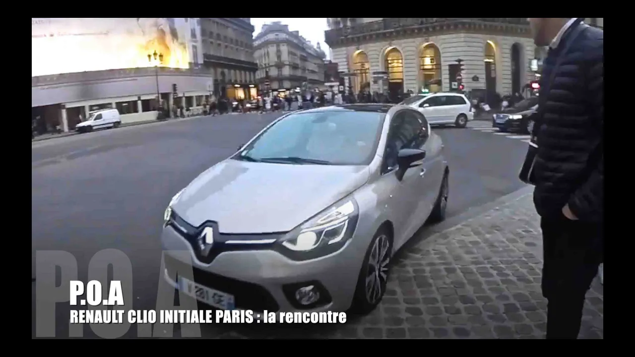 Renault Clio Initiale Paris : la présentation