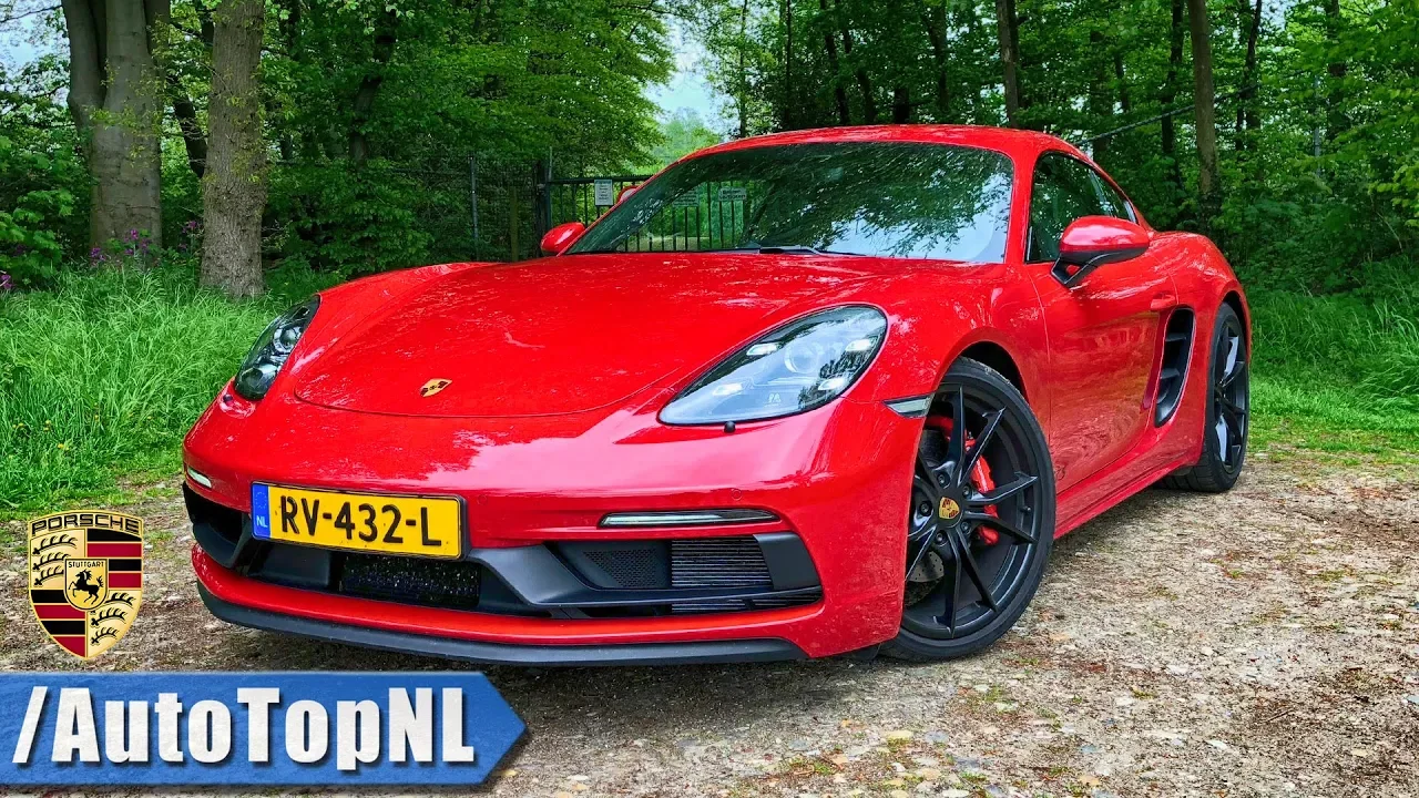 Porsche 718 Cayman GTS Review by AutoTopNL (English Subtitles)