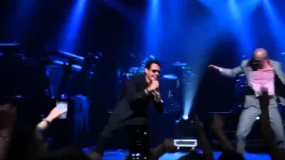 Pitbull and Marc Anthony performing and discussing RAIN OVER ME!