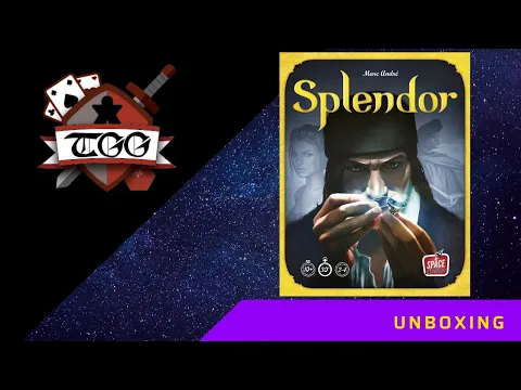 Splendor Board Game Unboxing