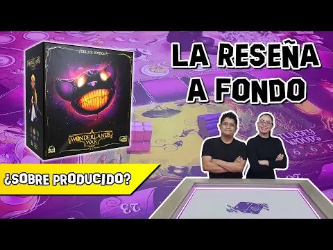 Wonderland's War Juego de Mesa: Reseña TableTop Bunny