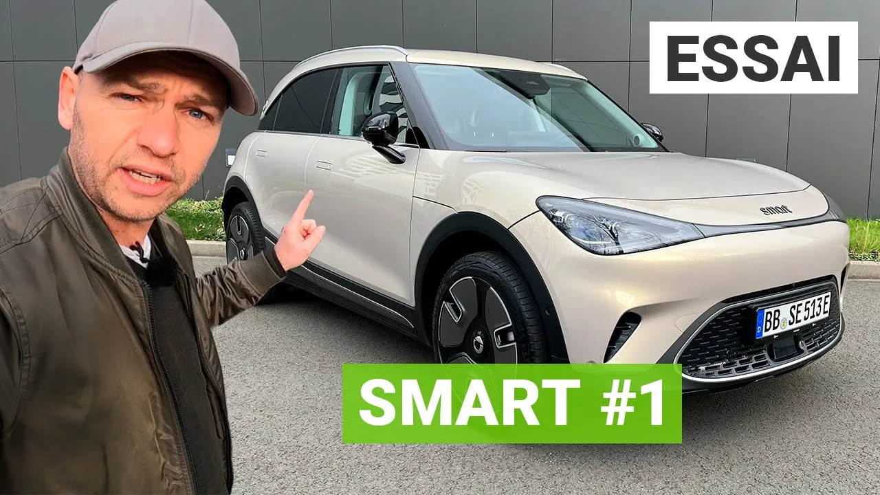 Essai SMART #1 : la baby Mercedes mieux que la Mégane électrique ?