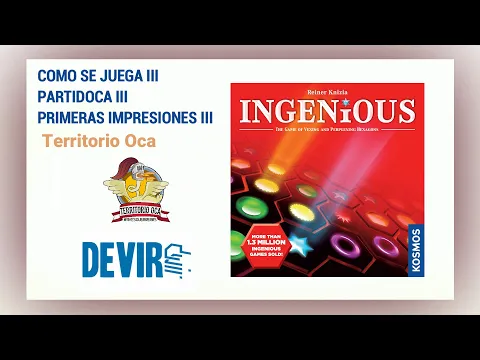 🔵 COMO SE JUEGA, PARTIDA y PRIMERAS IMPRESIONES 01 X 03 GENIAL (Gen X Games) juego de mesa 🔵