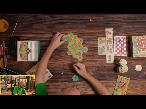 Land vs Sea Board Game Teach and Playthrough