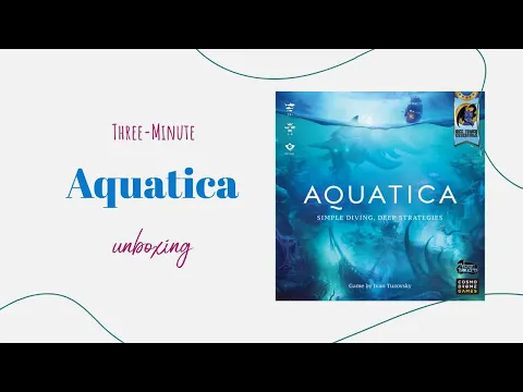 Aquatica - 3-Minute Unboxing