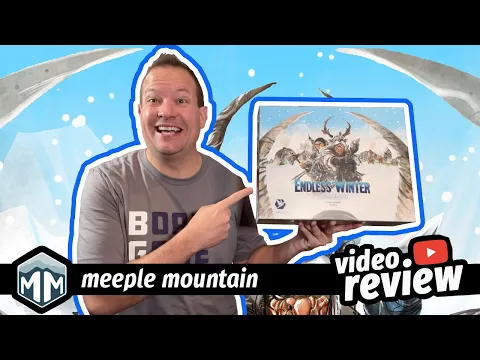 Cold, Snow & Worker Placement - Endless Winter: Paleoamericans Review & How to Play -Boardgame Brody