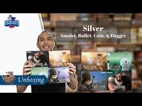Silver Dagger, Coin, Bullet, & Amulet Unboxing