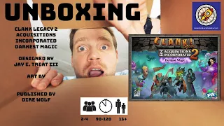 Clank Legacy 2 Acquisitions Incorporated Darkest Magic Unboxing