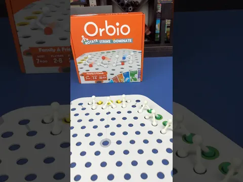 Orbio! A Great Abstract Game #boardgames #gamenight #abstractgame #familygames