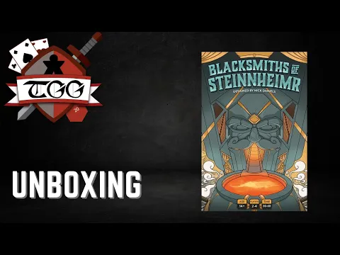 Blacksmiths of Steinnheimr Board Game Unboxing