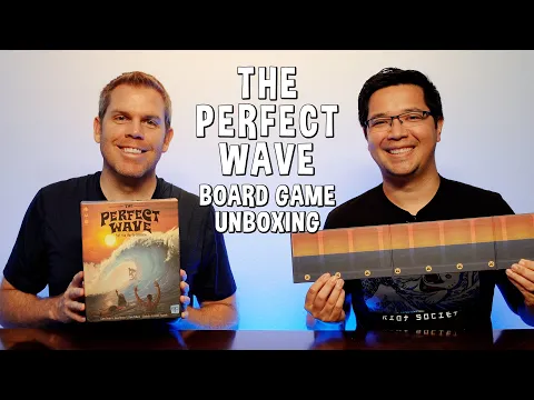 Unboxing The Perfect Wave - Surfing Board Game