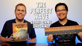 Unboxing The Perfect Wave - Surfing Board Game