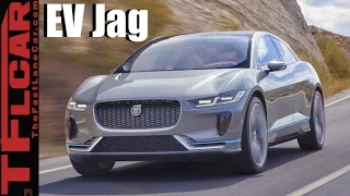 2018 Jaguar I-Pace Concept: Jag's First All Electric Car Is an EV Stunner