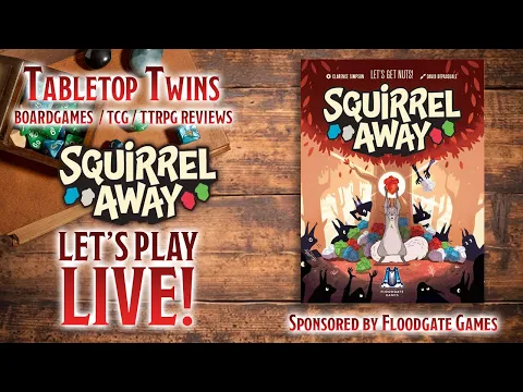 [TABLETOP TWINS] Squirrel Away Let's Play/Review (Floodgate Games) (Yuki & Yuna | Twin Vtubers)