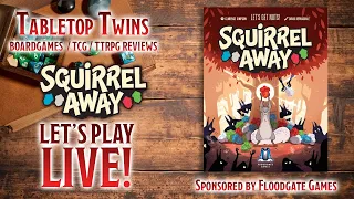 [TABLETOP TWINS] Squirrel Away Let's Play/Review (Floodgate Games) (Yuki & Yuna | Twin Vtubers)