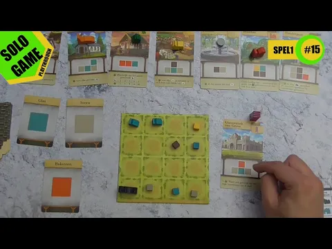 Playthrough (P#15) Tiny Towns (EN)
