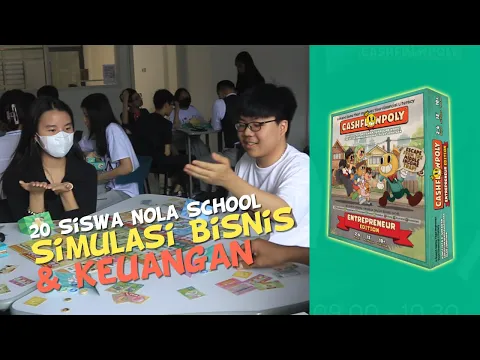 ??PKBM Nola School - Simulasi Game Wirausaha & Literasi Finansial Board Game CASHFLOWPOLY