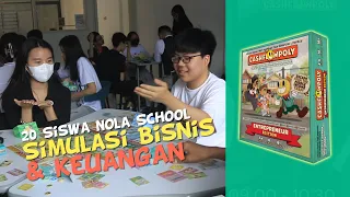 ??PKBM Nola School - Simulasi Game Wirausaha & Literasi Finansial Board Game CASHFLOWPOLY