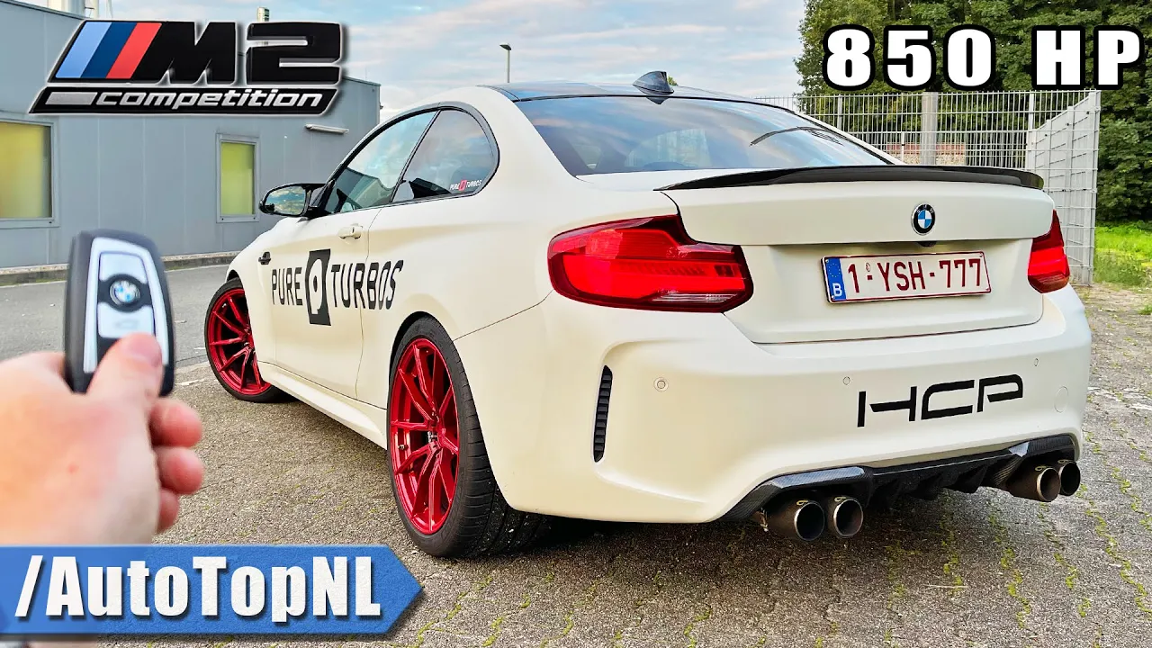 850HP BMW M2 Competition REVIEW on AUTOBAHN [NO SPEED LIMIT] by AutoTopNL