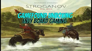 Stroganov Big Box and Turukhan Gamefound Unboxing
