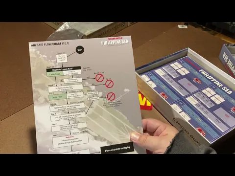 Carrier Battles: Philippine Sea unboxing