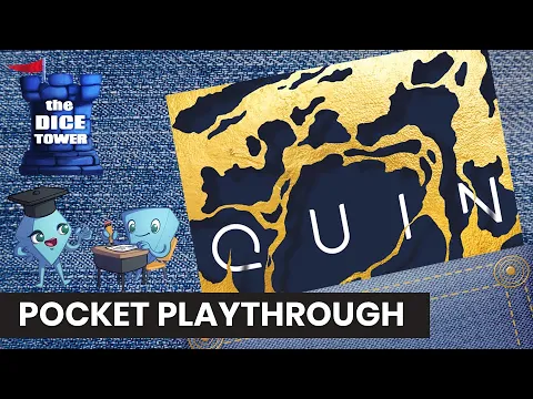 Quin Board Game - Pocket Playthrough. With Stella & Tarrant
