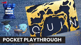 Quin Board Game - Pocket Playthrough. With Stella & Tarrant