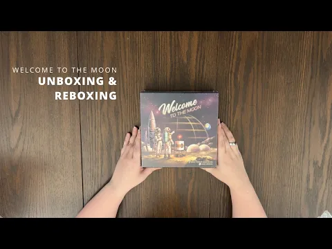 Welcome to the Moon - Unboxing & Reboxing Roll & Write Card Game