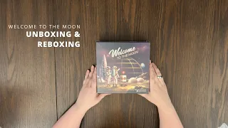 Welcome to the Moon - Unboxing & Reboxing Roll & Write Card Game