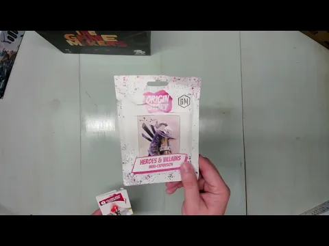 Unboxing - Origin Story - Heroes and Villains Expansion