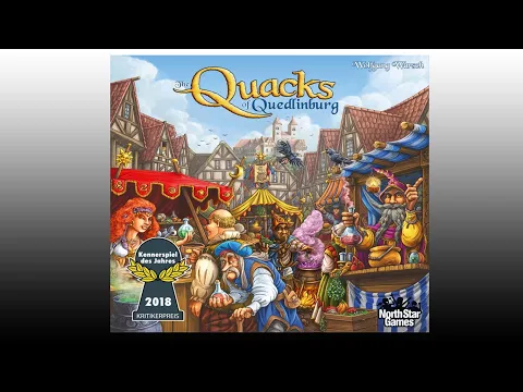 The Quacks of Quedlinburg Board Game Playthrough - Panik Games Showcase
