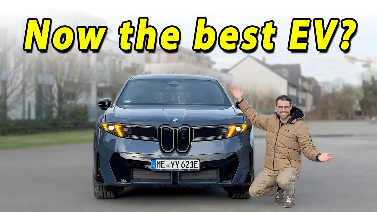 BMW iX3 first German AUTOBAHN drive! Test with speed, efficiency and real-world range!