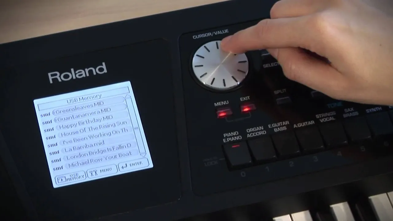 Product video thumbnail for Roland BK-5 61 Note Backing Keyboard