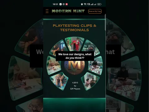 "Is cardboard edible after 3 am?" #ModernMint #BoardGames #Funny #Meme #Kickstarter #WebsiteLaunch