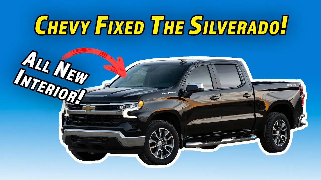 The 2022 Chevrolet Silverado Gets A New Interior And A More Powerful 2.7L Turbo