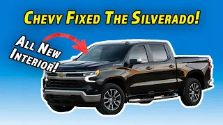 The 2022 Chevrolet Silverado Gets A New Interior And A More Powerful 2.7L Turbo