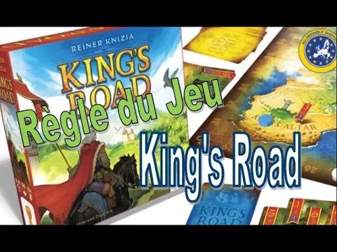 King's Road - Règle du jeu - Pixie Games #119