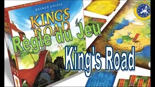 King's Road - Règle du jeu - Pixie Games #119