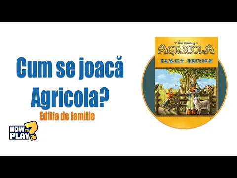 Cum se joaca Agricola? Editia de familie