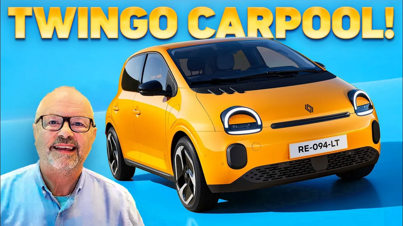 Robert's Renault Twingo First Drive, Carpool Style!