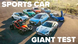 Sports Car Giant Test 2024 | Porsche vs McLaren vs Aston Martin & more!