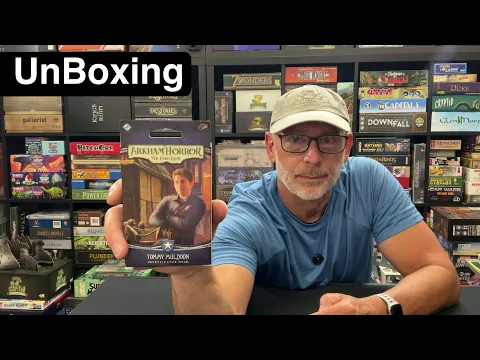 TDG: Arkham Horror: The Card Game - Tommy Muldoon Investigator Pack unboxing with Ray