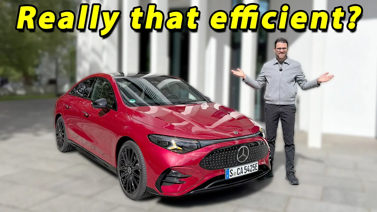2027 Mercedes CLA REVIEW with real-world range and efficiency test (CLA EQ)