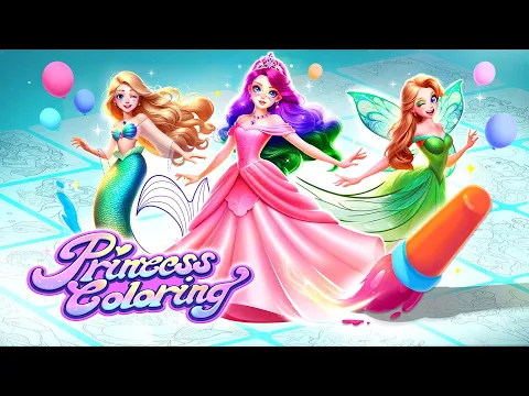Video Game Putri: Mewarnai Fantasi