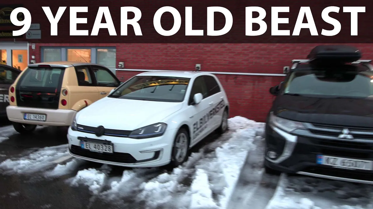 Borrowing 24 kWh VW e-Golf from Elbilmek