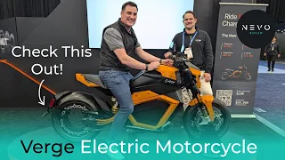 Verge Electric Motorcycle with Solid State Battery at CES 2026