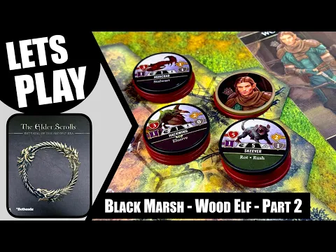 ELDER SCROLLS BETRAYAL OF THE SECOND ERA Solo Playthrough Part 2 with Wood Elf in Black Marsh