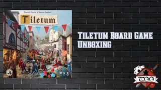 Tiletum Board Game Unboxing | Explore Tiles, Components & Gameplay Setup
